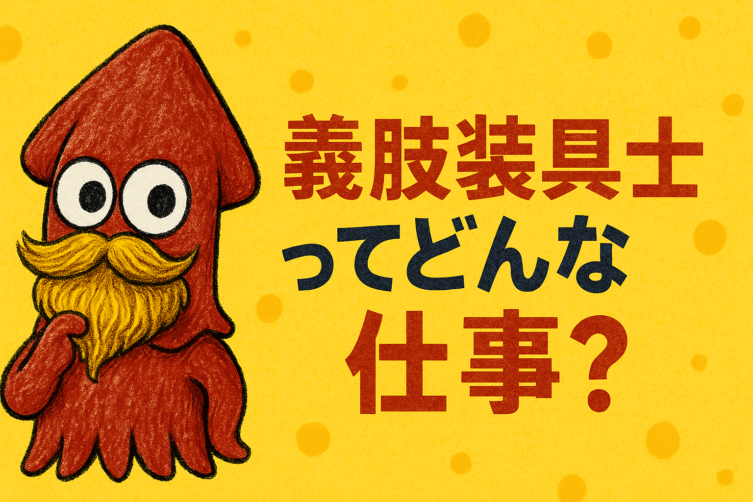 義肢装具士ってどんな仕事？